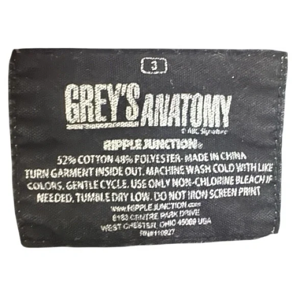 Torrid Gray Sweatshirt with Blue Accent - Picture 3 of 4